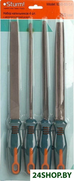 Набор напильников Sturm 1050-03-S4 (4 предмета) Набор напильников Sturm 1050-03-S4 (4 предмета)