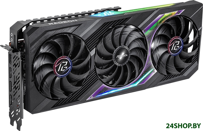 Видеокарта ASRock Radeon RX 7700 XT Phantom Gaming 12GB OC RX7700XT PG 12GO Видеокарта ASRock Radeon RX 7700 XT Phantom Gaming 12GB OC RX7700XT PG 12GO