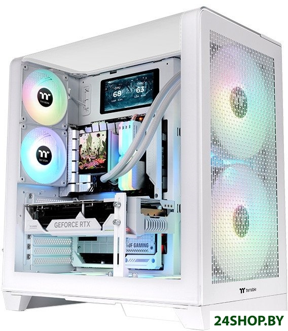 Корпус Thermaltake View 390 Air Snow CA-11F-00M6WN-00 Корпус Thermaltake View 390 Air Snow CA-11F-00M6WN-00