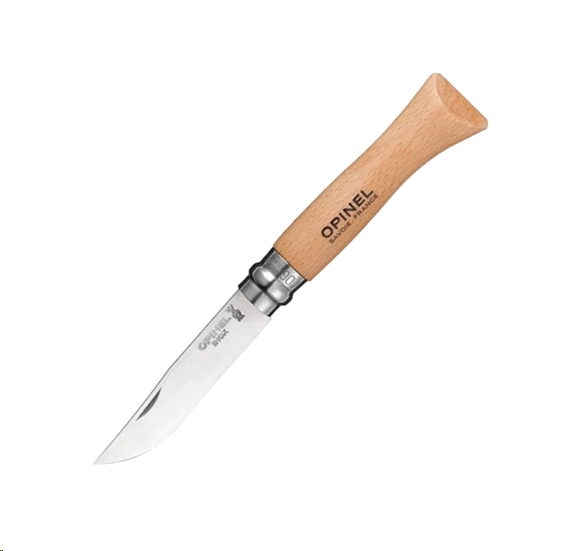 Нож туристический OPINEL №6 / 000404 (нержавеющая сталь, бук, блистер) Нож туристический OPINEL №6 / 000404 (нержавеющая сталь, бук, блистер)