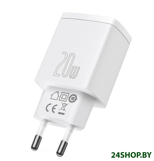 Сетевое зарядное Baseus CCXJ-B02 White Сетевое зарядное Baseus CCXJ-B02 White