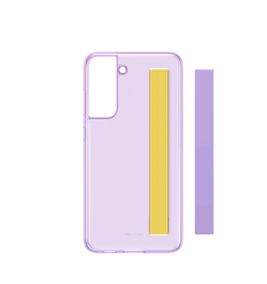 Чехол SAMSUNG Slim Strap Cover для S21 FE Violet (EF-XG990CVEGRU) Чехол SAMSUNG Slim Strap Cover для S21 FE Violet (EF-XG990CVEGRU)
