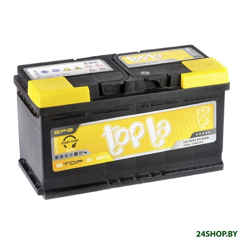 Автомобильный аккумулятор Topla 90 Ah - 112090 - EFB Stop & Go R+ (90 А·ч) Автомобильный аккумулятор Topla 90 Ah - 112090 - EFB Stop & Go R+ (90 А·ч)