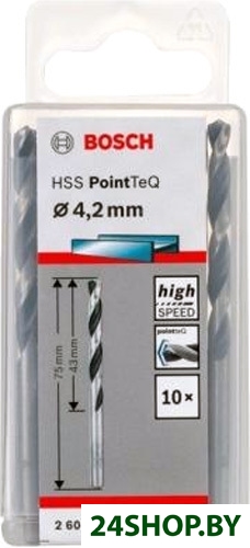 Набор сверл Bosch 2608577210 (10 предметов) Набор сверл Bosch 2608577210 (10 предметов)