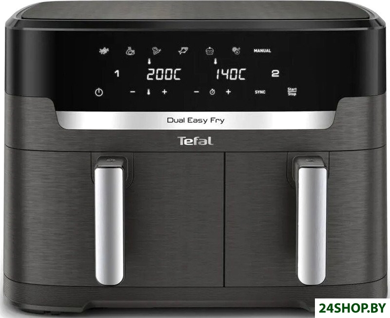 Аэрогриль (аэрофритюрница) Tefal Dual Easy Fry EY942HE0 Аэрогриль (аэрофритюрница) Tefal Dual Easy Fry EY942HE0