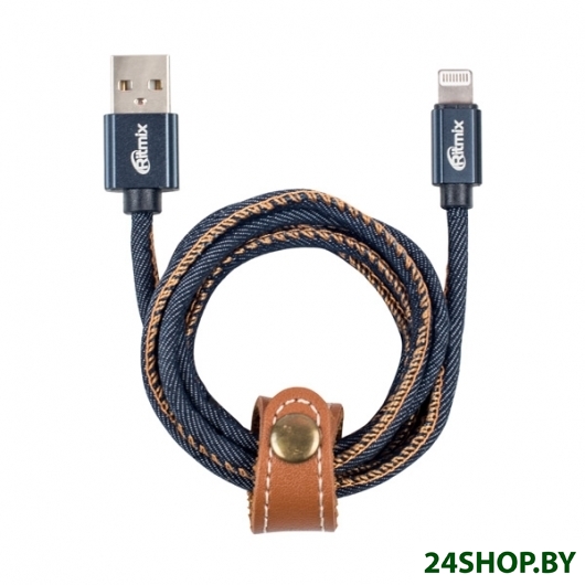 Кабель Ritmix RCC-427 (джинсовый) Кабель Ritmix RCC-427 (джинсовый)