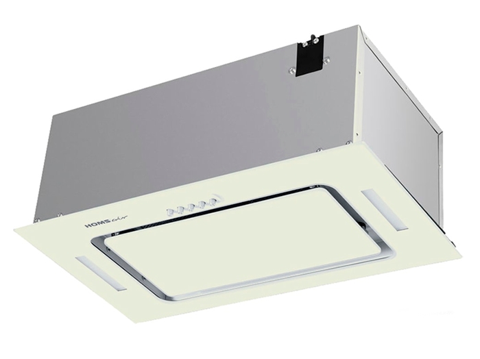 Кухонная вытяжка HOMSair Crocus Push 52 Glass (бежевый) Кухонная вытяжка HOMSair Crocus Push 52 Glass (бежевый)