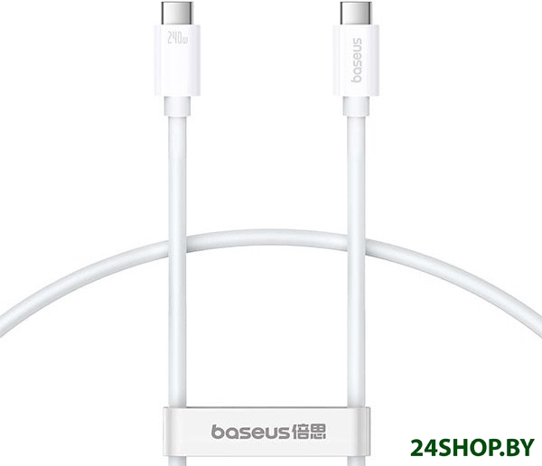 Кабель Baseus Superior Series 2 USB4 Full-Function Fast Charging Cable 240W USB Type-C - USB Type-C Кабель Baseus Superior Series 2 USB4 Full-Function Fast Charging Cable 240W USB Type-C - USB Type-C