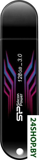 Флеш-память Silicon Power Blaze B10 128Gb (черная) (SP128GBUF3B10V1B) Флеш-память Silicon Power Blaze B10 128Gb (черная) (SP128GBUF3B10V1B)