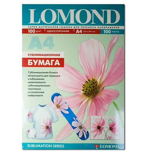 Фотобумага Lomond сублимационная А4 100 г/м2 100л (0809413) Фотобумага Lomond сублимационная А4 100 г/м2 100л (0809413)