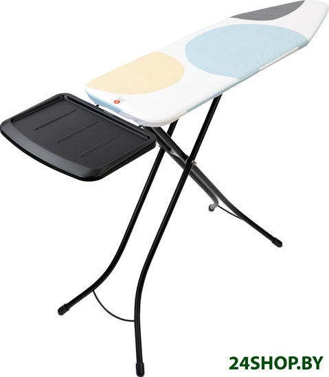 Гладильная доска Brabantia B 124x38 см 134401 (весенние пузыри/каркас черный) Гладильная доска Brabantia B 124x38 см 134401 (весенние пузыри/каркас черный)