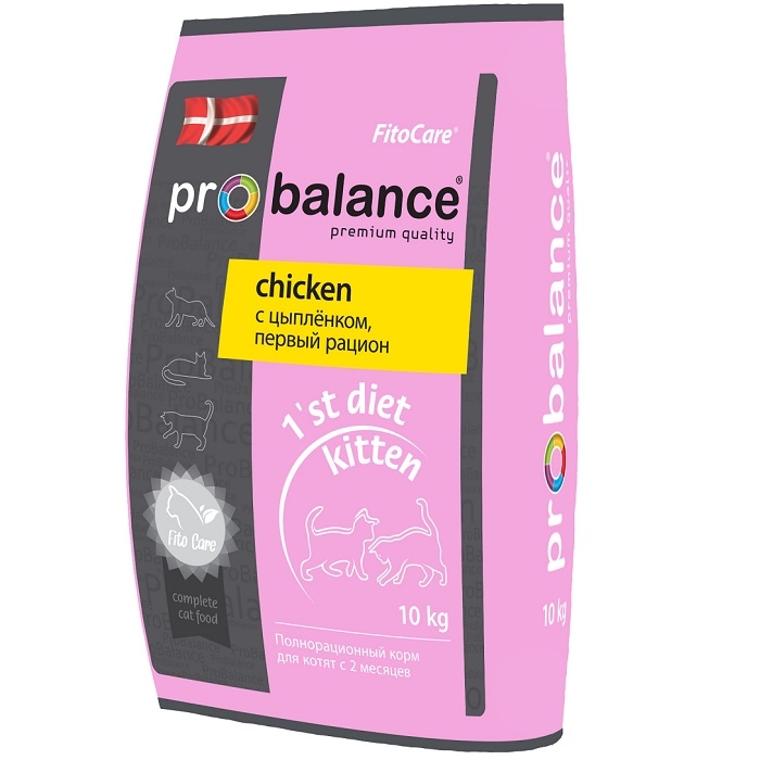 Сухой корм для кошек Probalance 1st Diet Kitten (10 кг) Сухой корм для кошек Probalance 1st Diet Kitten (10 кг)