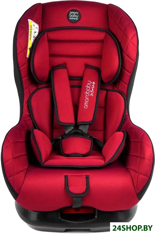 Детское автокресло Amarobaby Safety (красный/черный) Детское автокресло Amarobaby Safety (красный/черный)