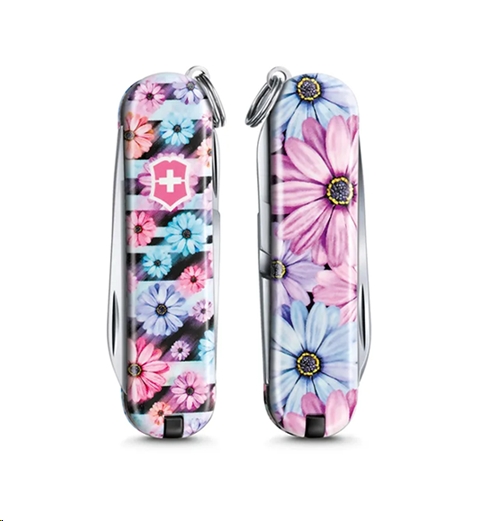 Нож перочинный Victorinox Classic LE2021 Dynamic Floral (0.6223.L2107) Нож перочинный Victorinox Classic LE2021 Dynamic Floral (0.6223.L2107)