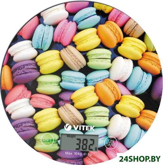 Кухонные весы Vitek VT-2407 Кухонные весы Vitek VT-2407