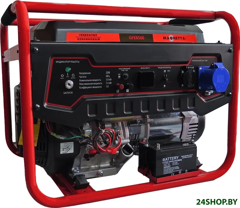 Бензиновый генератор Magnetta GFE6500 Бензиновый генератор Magnetta GFE6500