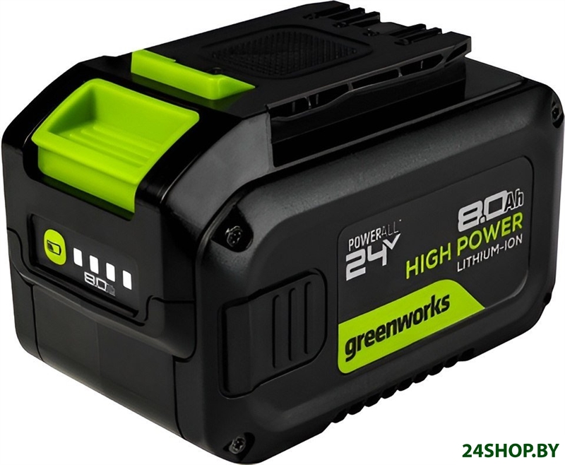 Аккумулятор Greenworks G24HP8 (24В/8 Ач) Аккумулятор Greenworks G24HP8 (24В/8 Ач)