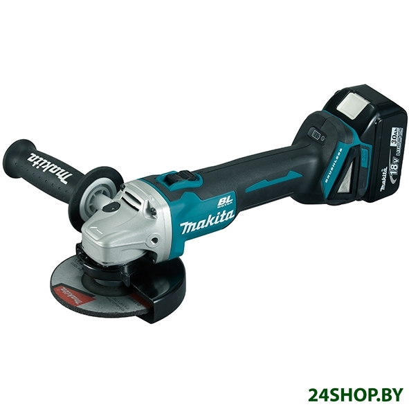 Углошлифмашина Makita DGA 508 RME (с 2-мя АКБ, кейс) Углошлифмашина Makita DGA 508 RME (с 2-мя АКБ, кейс)