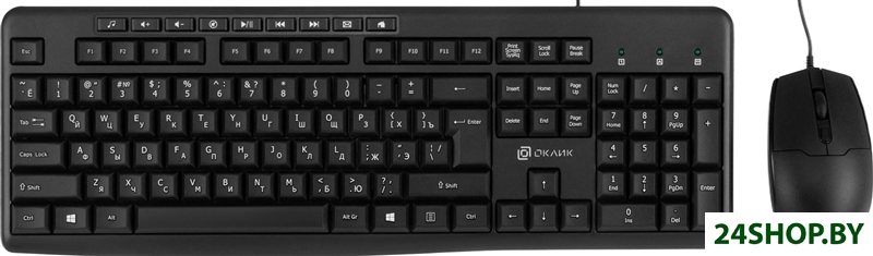 Офисный набор Oklick S650 (черный) Офисный набор Oklick S650 (черный)