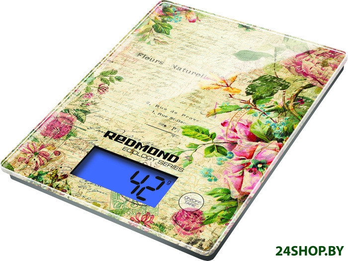 Кухонные весы Redmond RS-736 (цветы) Кухонные весы Redmond RS-736 (цветы)