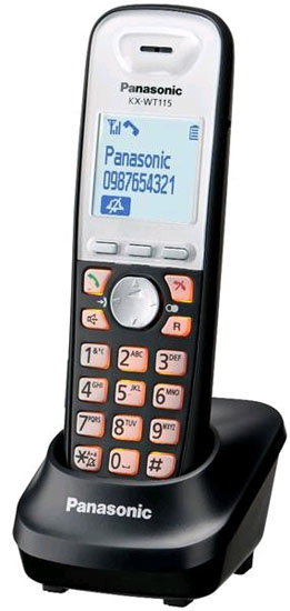 Дополнительная радиотрубка Panasonic KX-WT115RU Дополнительная радиотрубка Panasonic KX-WT115RU