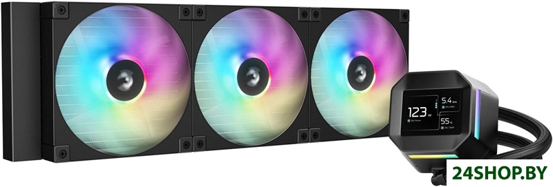 Система жидкостного охлаждения для процессора DeepCool LM420 R-LM420-BKDMMC-1 Система жидкостного охлаждения для процессора DeepCool LM420 R-LM420-BKDMMC-1