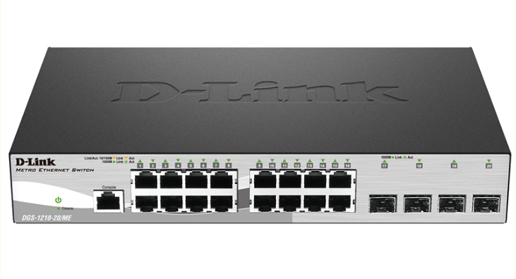 Коммутатор D-Link DGS-1210-20/ME Коммутатор D-Link DGS-1210-20/ME