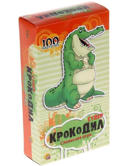 Настольная игра Рыжий кот Суперкрокодил Настольная игра Рыжий кот Суперкрокодил
