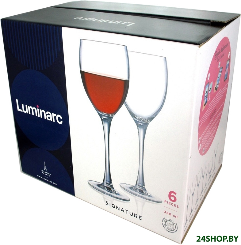 Набор бокалов для вина Luminarc Signature J0012 Набор бокалов для вина Luminarc Signature J0012