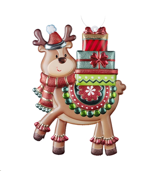 Игрушка Erich Krause Decor Олень с подарками (49587) Игрушка Erich Krause Decor Олень с подарками (49587)