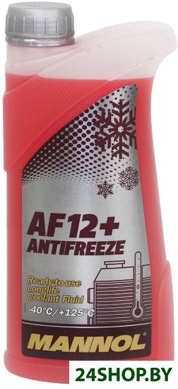 Mannol Antifreeze AF12+ 1л Mannol Antifreeze AF12+ 1л