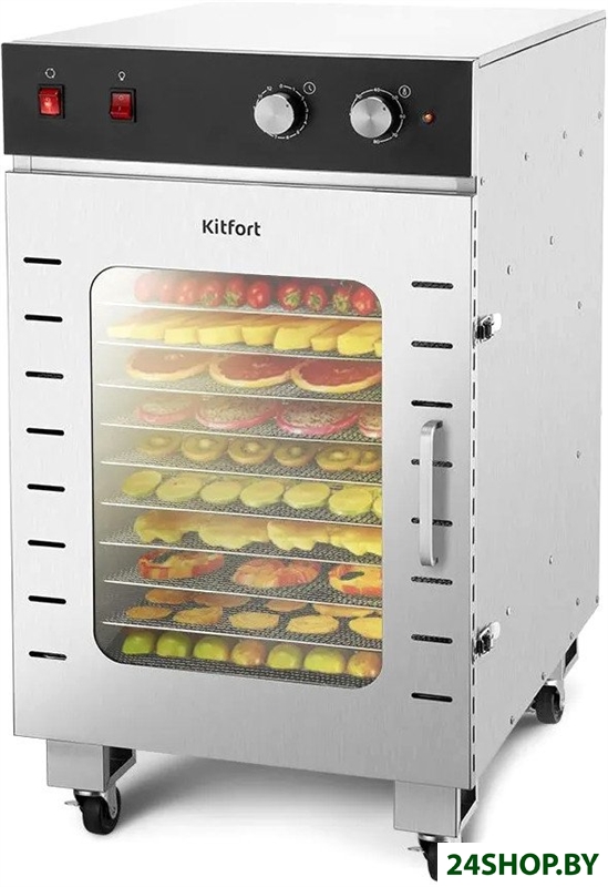 Сушилка для овощей и фруктов Kitfort KT-4928 Сушилка для овощей и фруктов Kitfort KT-4928