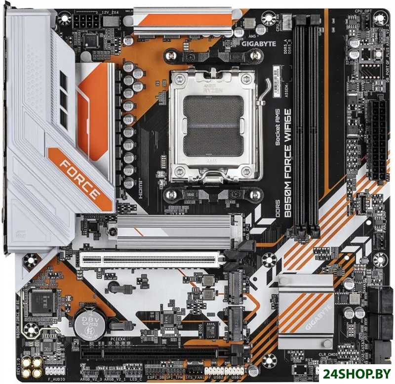 Материнская плата Gigabyte B850M Force WiFi6E (rev. 1.0) Материнская плата Gigabyte B850M Force WiFi6E (rev. 1.0)