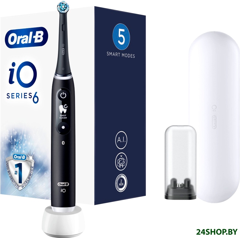 Электрическая зубная щетка Oral-B iO 6 (черный) Электрическая зубная щетка Oral-B iO 6 (черный)