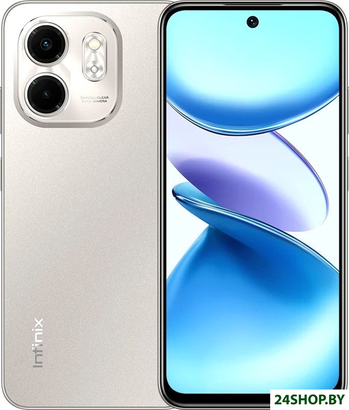 Смартфон Infinix Smart 9 X6532 3GB/64GB (нео-титановый) Смартфон Infinix Smart 9 X6532 3GB/64GB (нео-титановый)