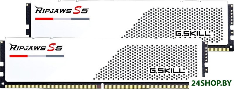 Оперативная память G.Skill Ripjaws S5 2x48ГБ DDR5 5200 МГц F5-5200J4040A48GX2-RS5W Оперативная память G.Skill Ripjaws S5 2x48ГБ DDR5 5200 МГц F5-5200J4040A48GX2-RS5W