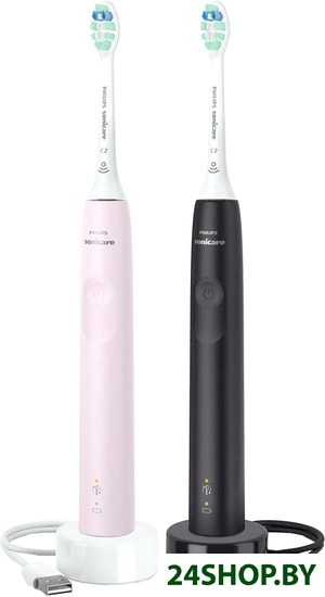 Комплект зубных щеток Philips Sonicare 3100 series HX3675/15 Комплект зубных щеток Philips Sonicare 3100 series HX3675/15
