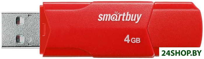 USB Flash SmartBuy Clue 4GB (красный) USB Flash SmartBuy Clue 4GB (красный)