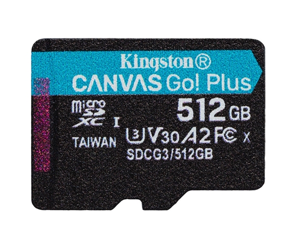 Карта памяти Kingston Canvas Go! Plus microSDXC 512GB Карта памяти Kingston Canvas Go! Plus microSDXC 512GB