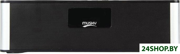 Беспроводная колонка Musky DY21L (черный/серебристый) Беспроводная колонка Musky DY21L (черный/серебристый)