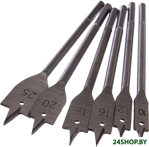 Набор сверл TopTools 60H860 (6 шт) Набор сверл TopTools 60H860 (6 шт)