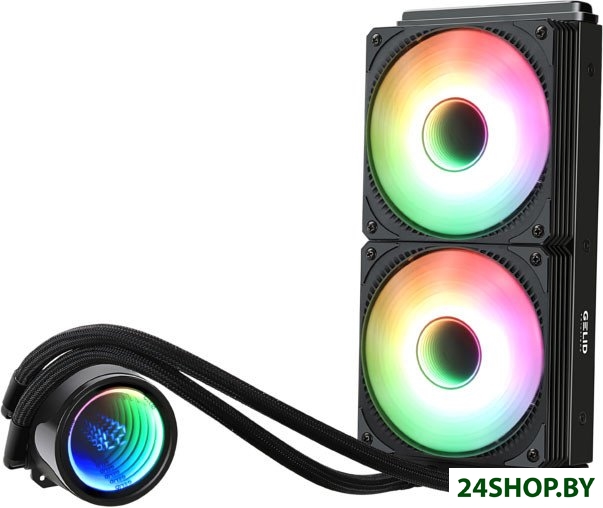 Жидкостное охлаждение для процессора GELID Solutions Liquid 240 CC-AIO-240-A Жидкостное охлаждение для процессора GELID Solutions Liquid 240 CC-AIO-240-A