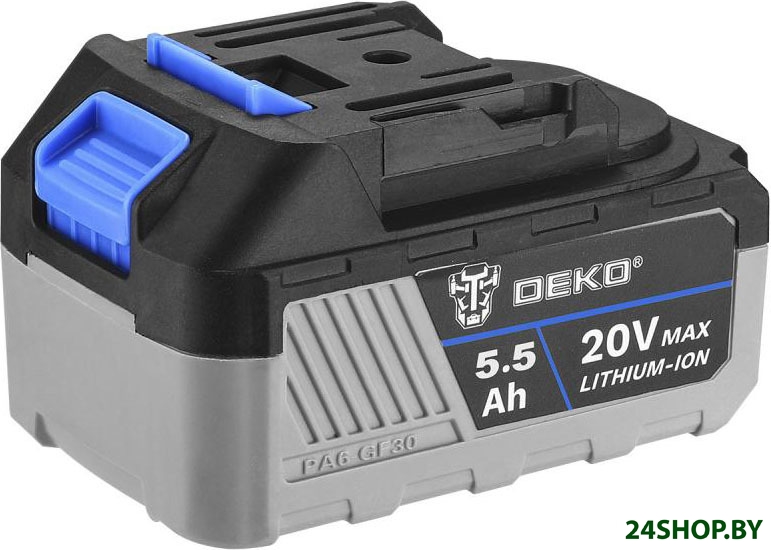 Аккумулятор Deko BL1860B 063-4358 (20В/5.5 Ач) Аккумулятор Deko BL1860B 063-4358 (20В/5.5 Ач)