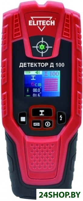 Детектор скрытой проводки ELITECH Д 100 Детектор скрытой проводки ELITECH Д 100