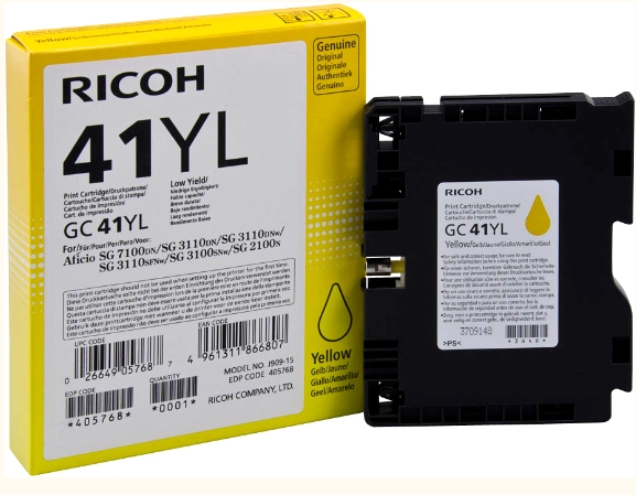 Картридж для принтера Ricoh GC 41YL (405768) Картридж для принтера Ricoh GC 41YL (405768)