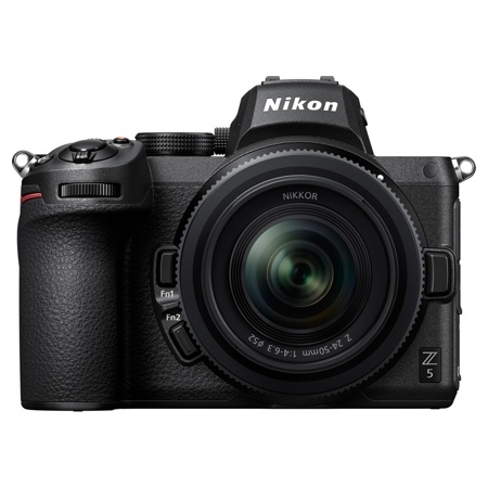 Беззеркальный фотоаппарат Nikon Z5 Kit 24-50mm + FTZ Adapter (чёрный) Беззеркальный фотоаппарат Nikon Z5 Kit 24-50mm + FTZ Adapter (чёрный)