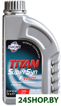 Моторное масло Fuchs Titan Supersyn F ECO-DT 5W-30 1л Моторное масло Fuchs Titan Supersyn F ECO-DT 5W-30 1л