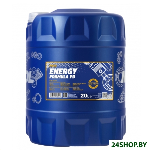 Моторное масло Mannol EXTREME 5W-40 20л Моторное масло Mannol EXTREME 5W-40 20л