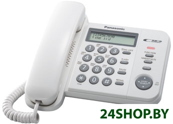 Проводной телефон Panasonic KX-TS2356W Проводной телефон Panasonic KX-TS2356W