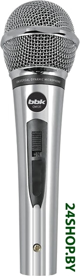 Микрофон BBK CM131 (серебристый) Микрофон BBK CM131 (серебристый)